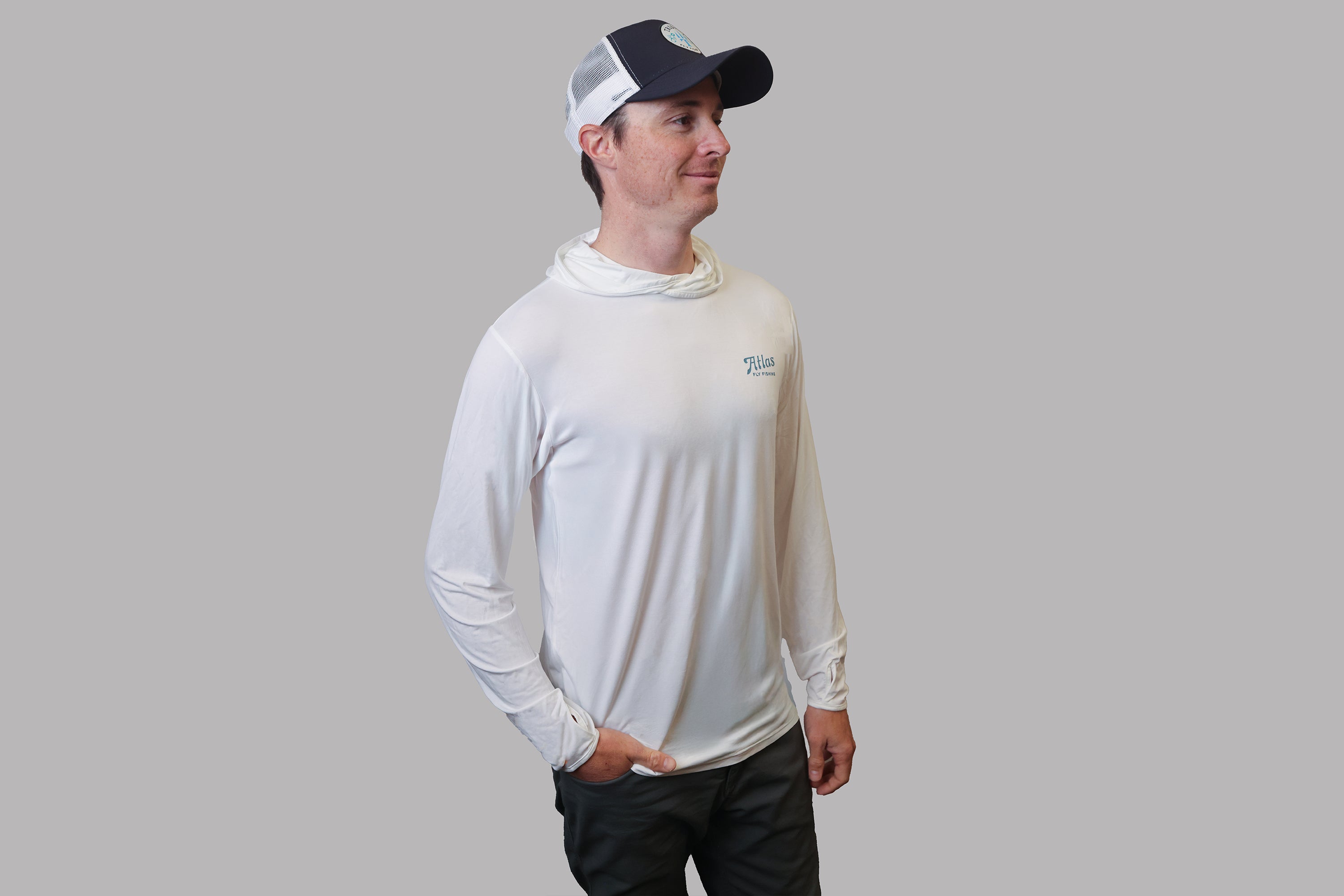 Atlas Bamboo Fly Fishing Sun Hoodie